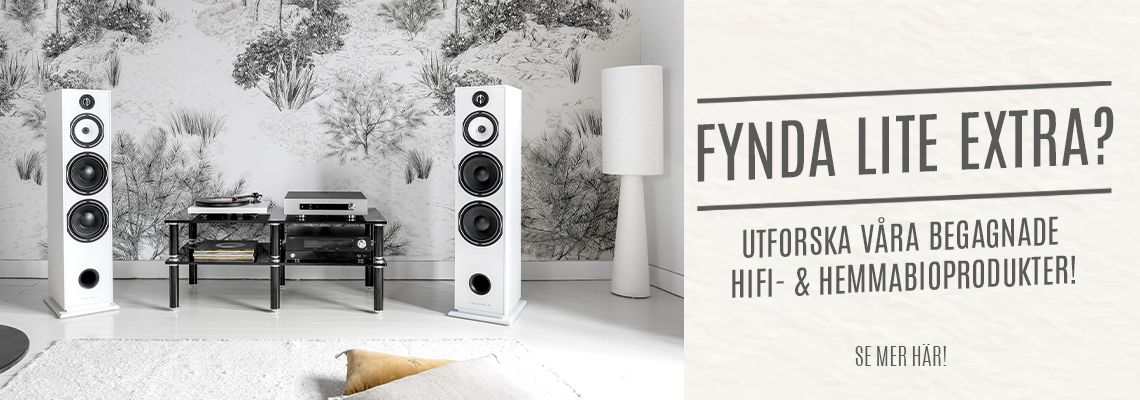 Begagnade Hifi- och hemmabio-produkter